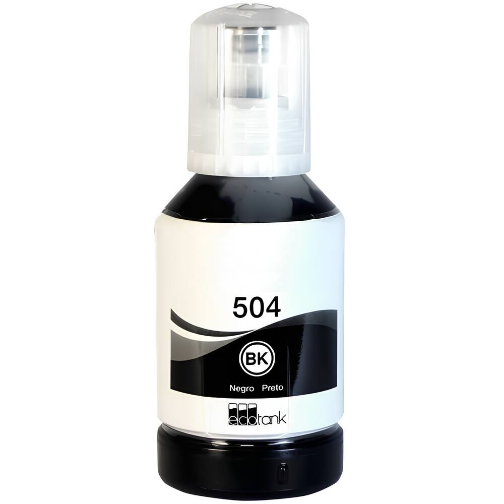 Refil de Tinta Para Epson L6161 T504120 Black Compatível
