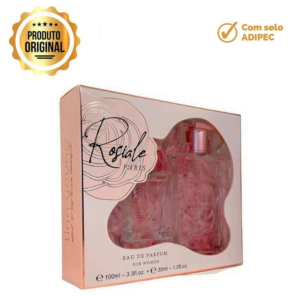 Kit Perfume Rosiale Lin Young EDP Feminino 100ml + Rosiale 30ml