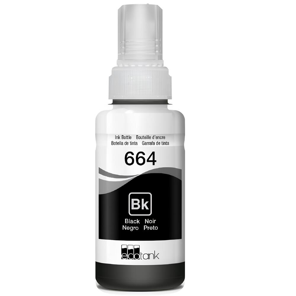 Refil de Tinta Para Epson L120 T664120 Black Compatível