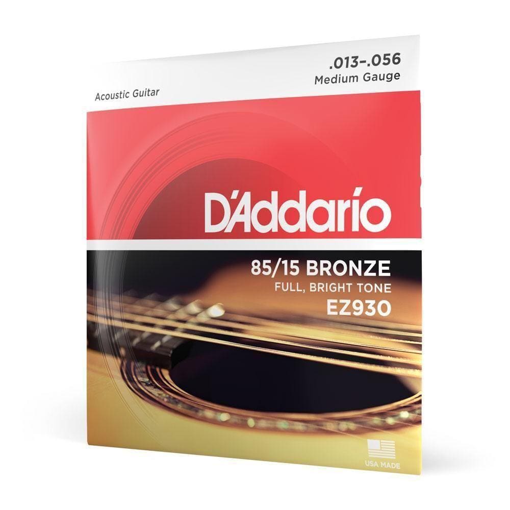 Encordoamento Violão Aço 13-56 D\`addario85-15 Bronze Ez930 [f035]