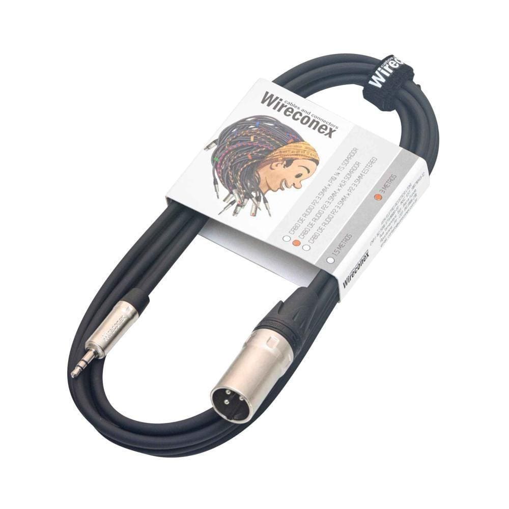 Cabo De Audio P2 Xlr 3 Metros P2xlr 03 Wireconex [f108]