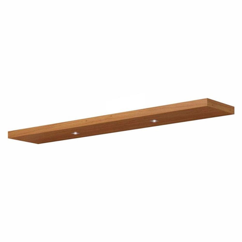 Prateleira com Led 150cm Basic Freijó - Dalla Costa