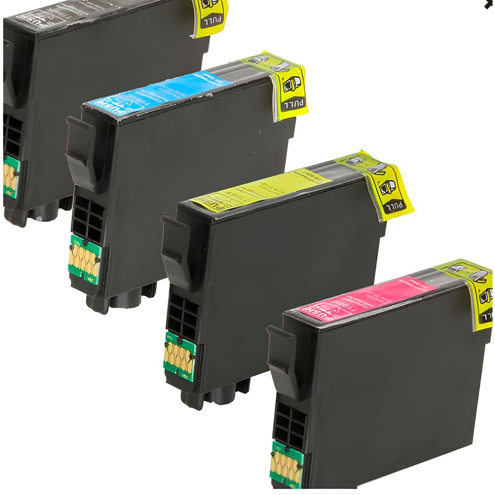 Kit Cartucho Compatível Epson XP214 T194120 CMYK