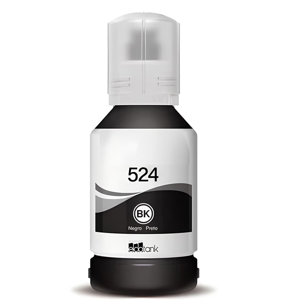 Refil de Tinta Compatível Epson L6490 T524120 Black