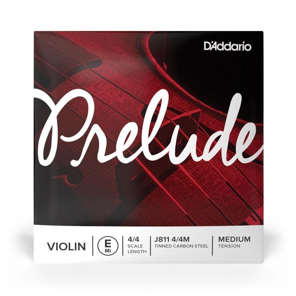 Corda Avulsa Violino Mi D Addario Prelude J811 4-4m [f035]
