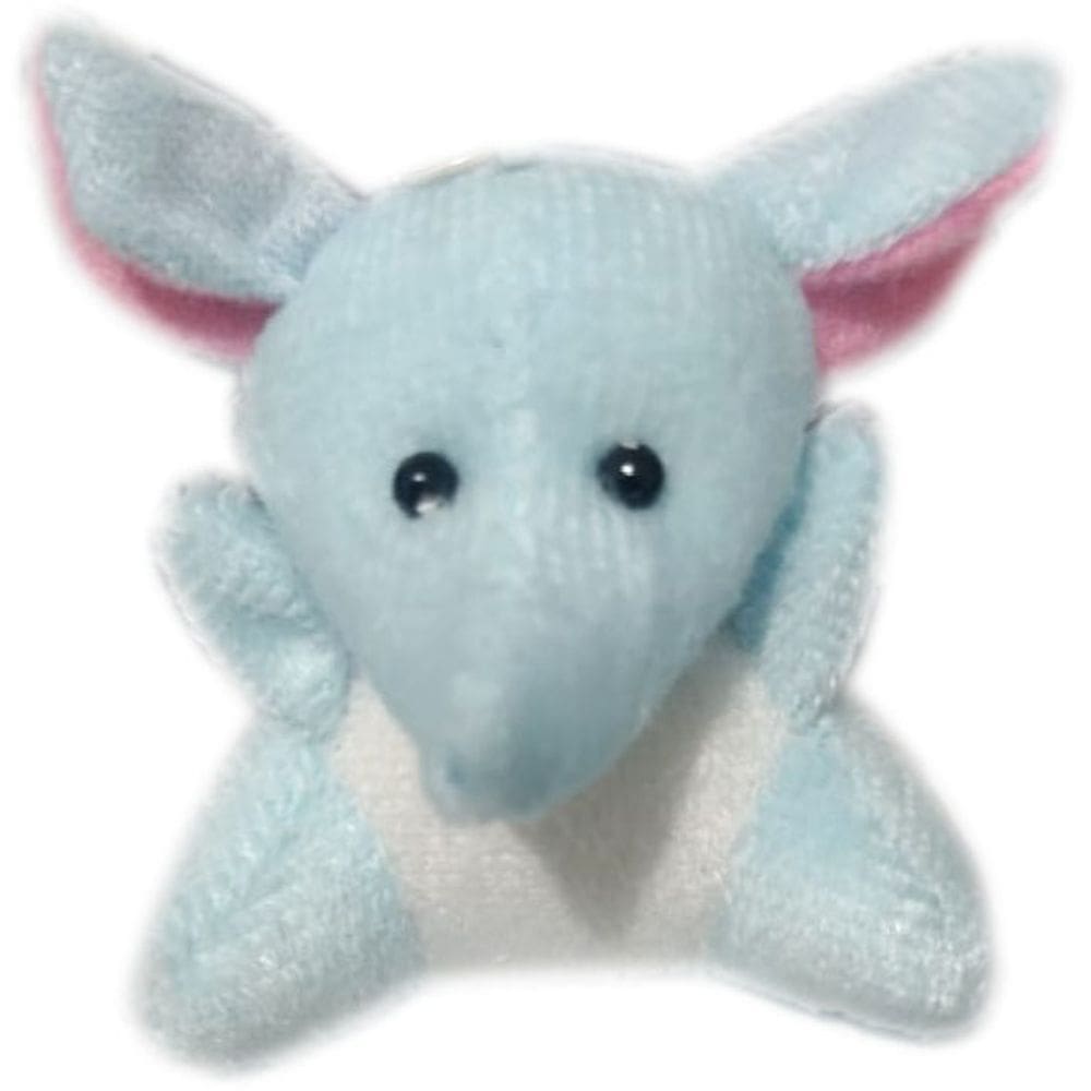 Mini Elefante De Pelúcia Chaveiro Elefantinho Infantil - 6cm