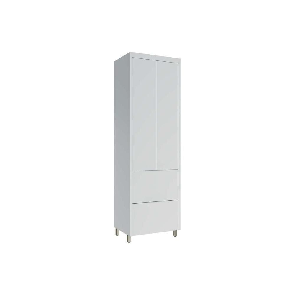 Paneleiro de Cozinha Modulado Marquesa 2 Portas e 2 Gavetas 70cm Branca - Nesher