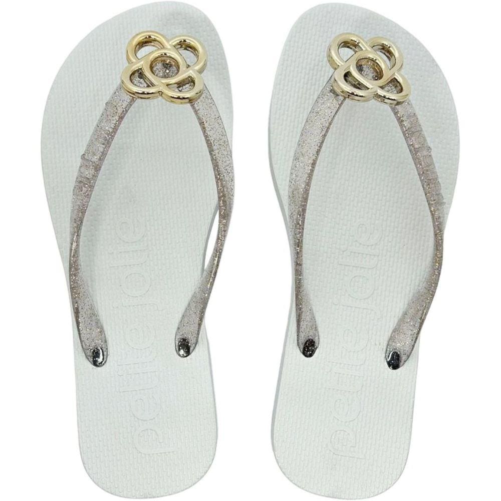 Chinelo Dedo Feminino Casual Dia a Dia Fresh Sweet Borracha Petite Jolie Pj6979