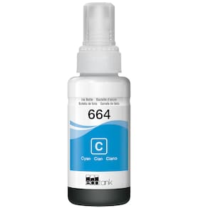 Refil de Tinta Para Epson L555 T664220 Cyan Compatível