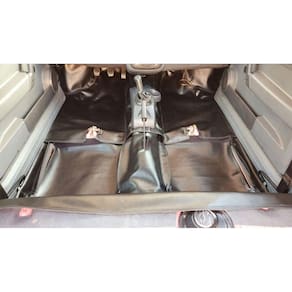 Tapete fosco preto para VW Gol G2 G3 G4 4 portas