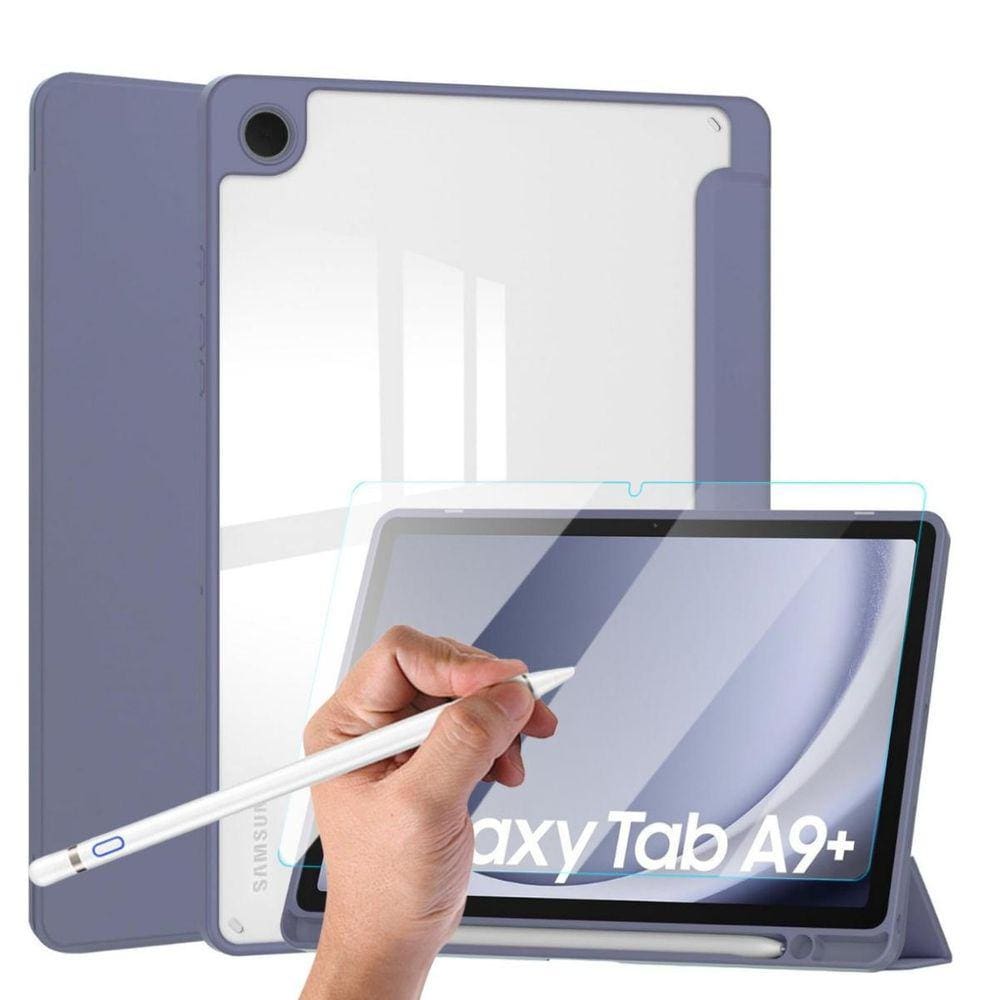 Capa + Caneta Stylus + Vidro Para Tablet Samsung A9+ 11 X210