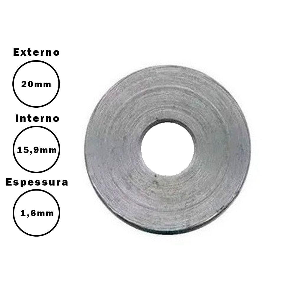 Bucha De Reducao P/ Serra Circular 20X5/8X1,6 Mpl Bl15m20160