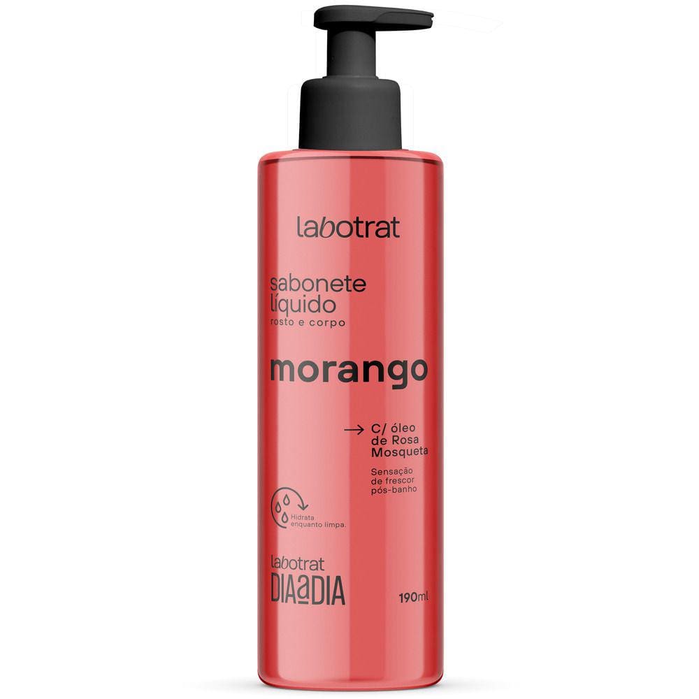 Sabonete Líquido Dia a Dia Morango - Laborat