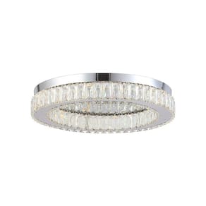Plafon Skylight Diamond 3063 Cromado Led Bivolt