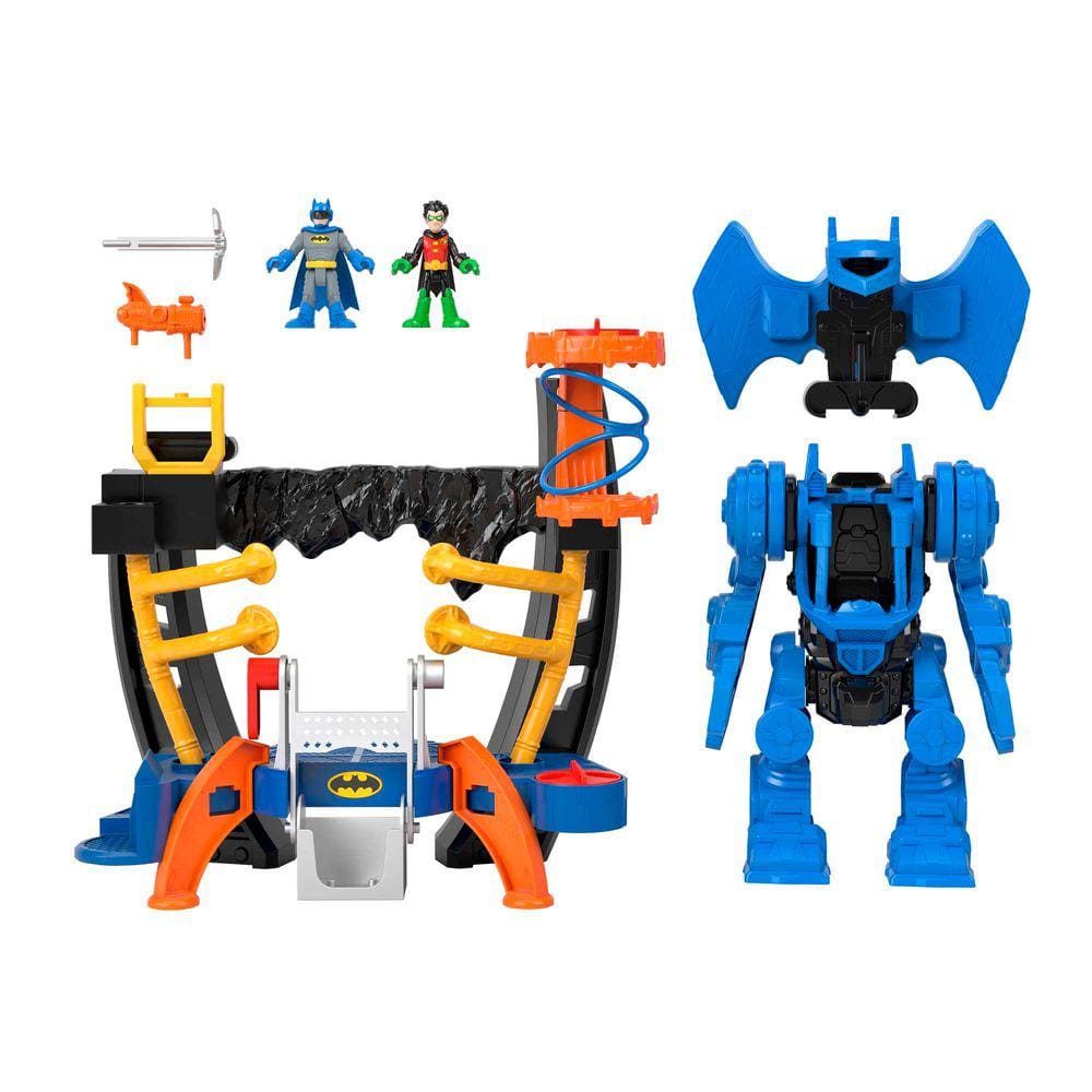 Conjunto Centro de Comando - Robotico do Batman - Imaginext DC Super Friends MATTEL