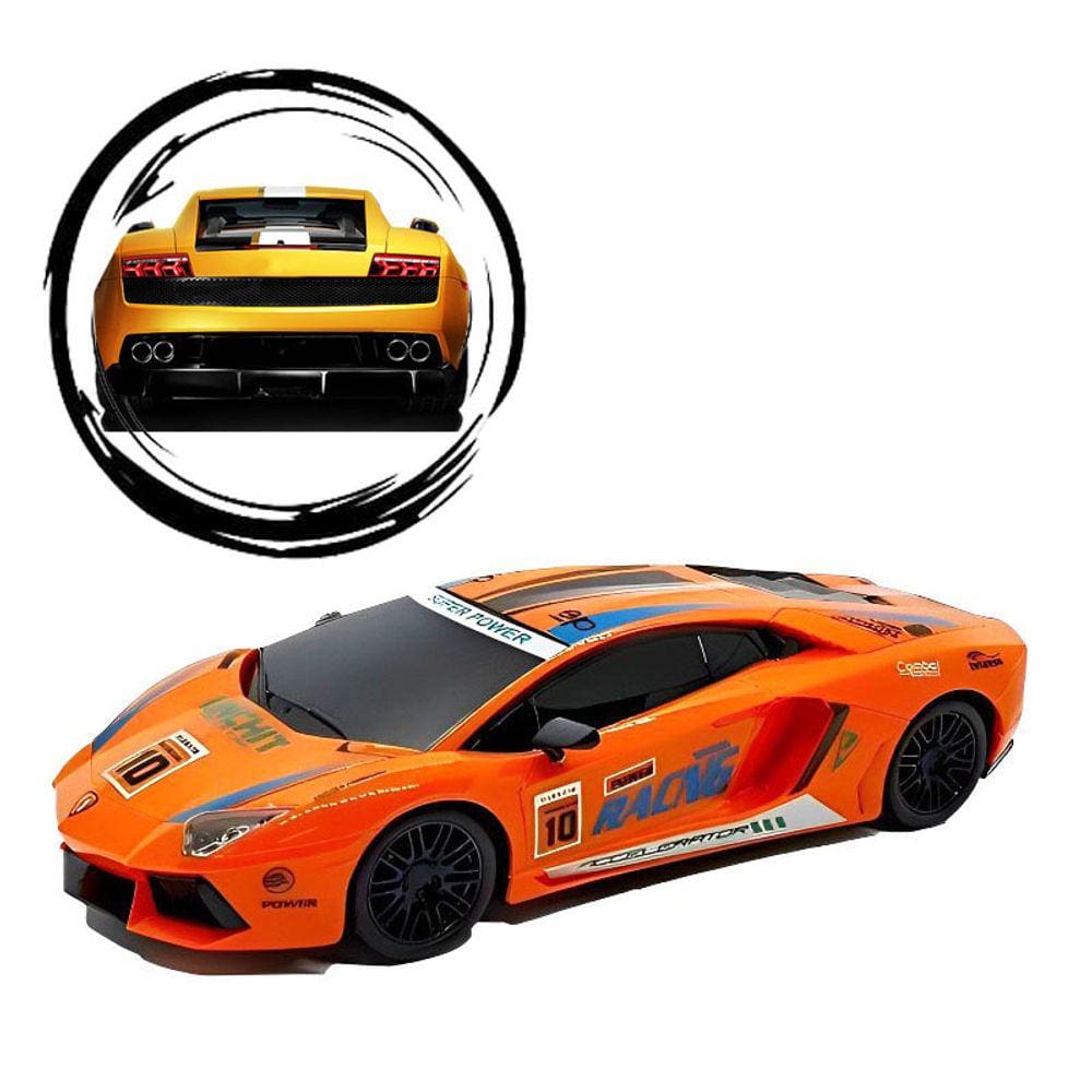 Carro Gallardo Controle Remoto 4 Funções Drift