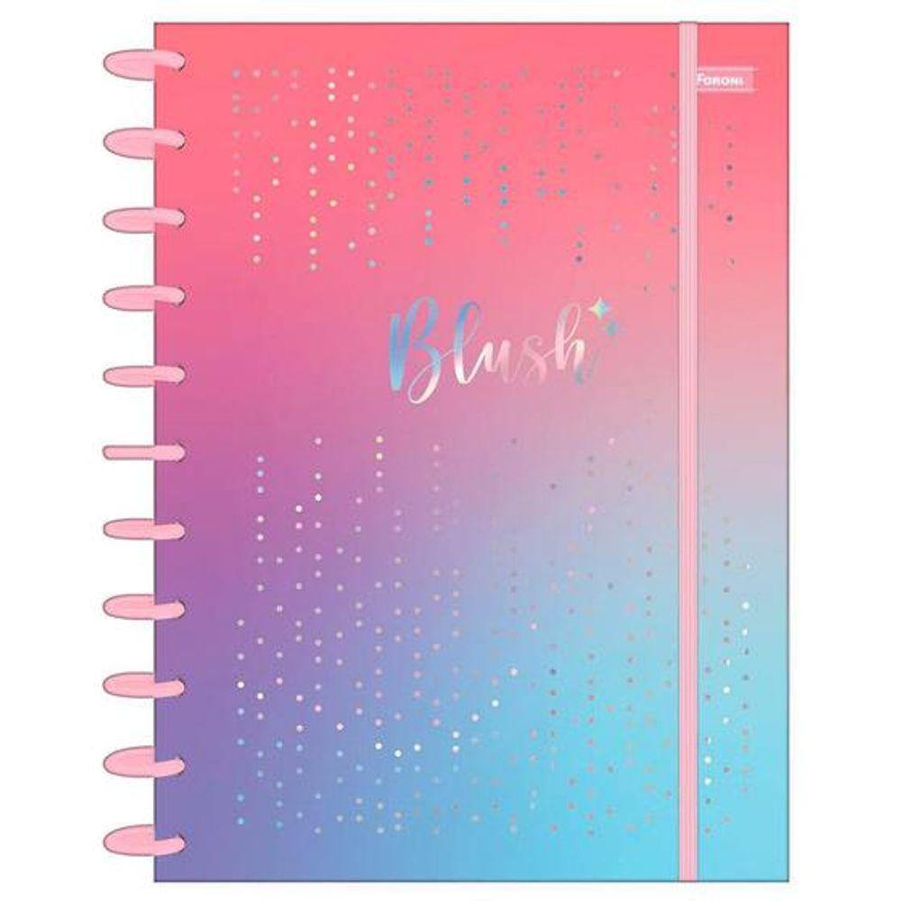 Caderno Universitário Discbook Blush 1 Máteria 80 Fls Foroni 4226