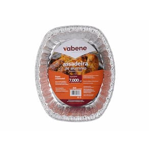 ASSADEIRA OVAL ALTA 7000ML S/ TAMPA VABENE 1un