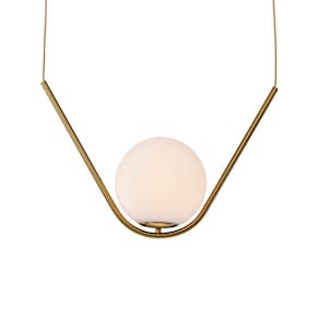 Lustre Pendente Skylight Gift 3045 Dourado E27 Bivolt