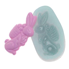 Molde de silicone 002 Coelho Agachado Grande