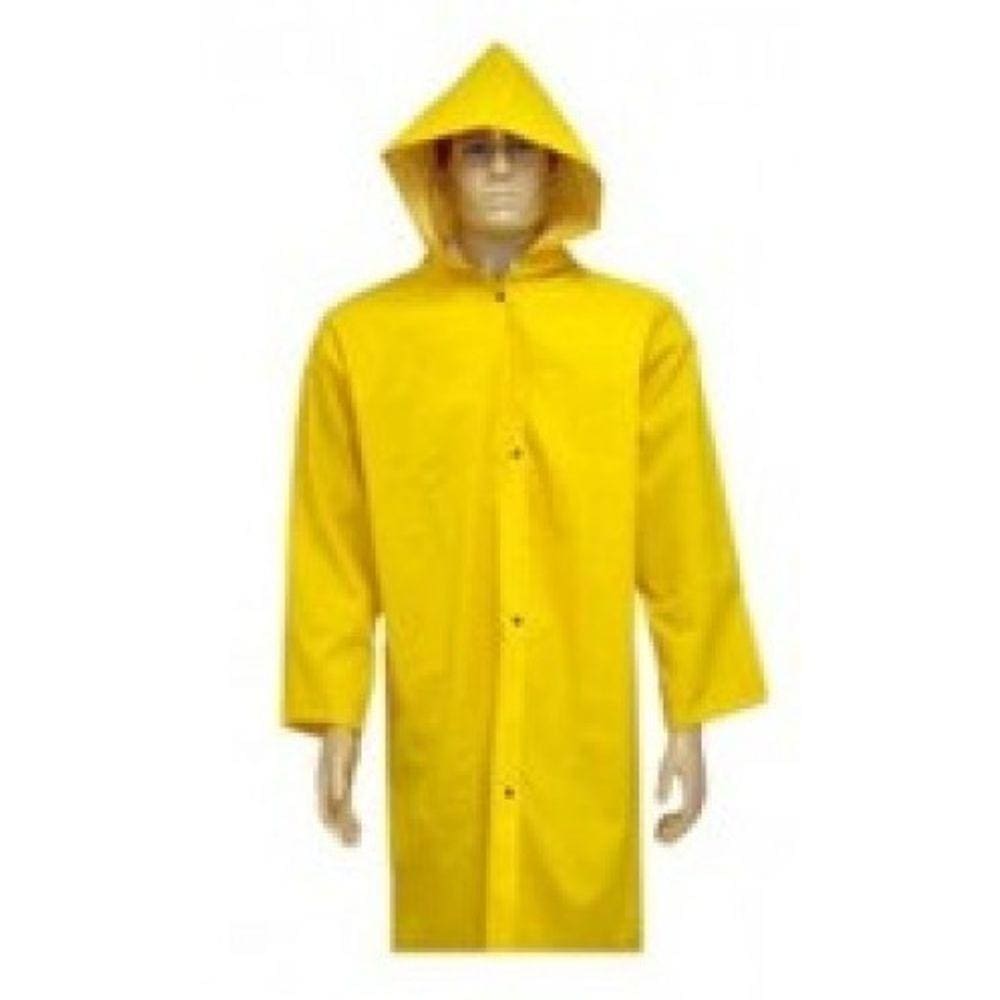 Capa De Chuva Brascamp Pvc Forrada Amarela Tam Exg Ca28449