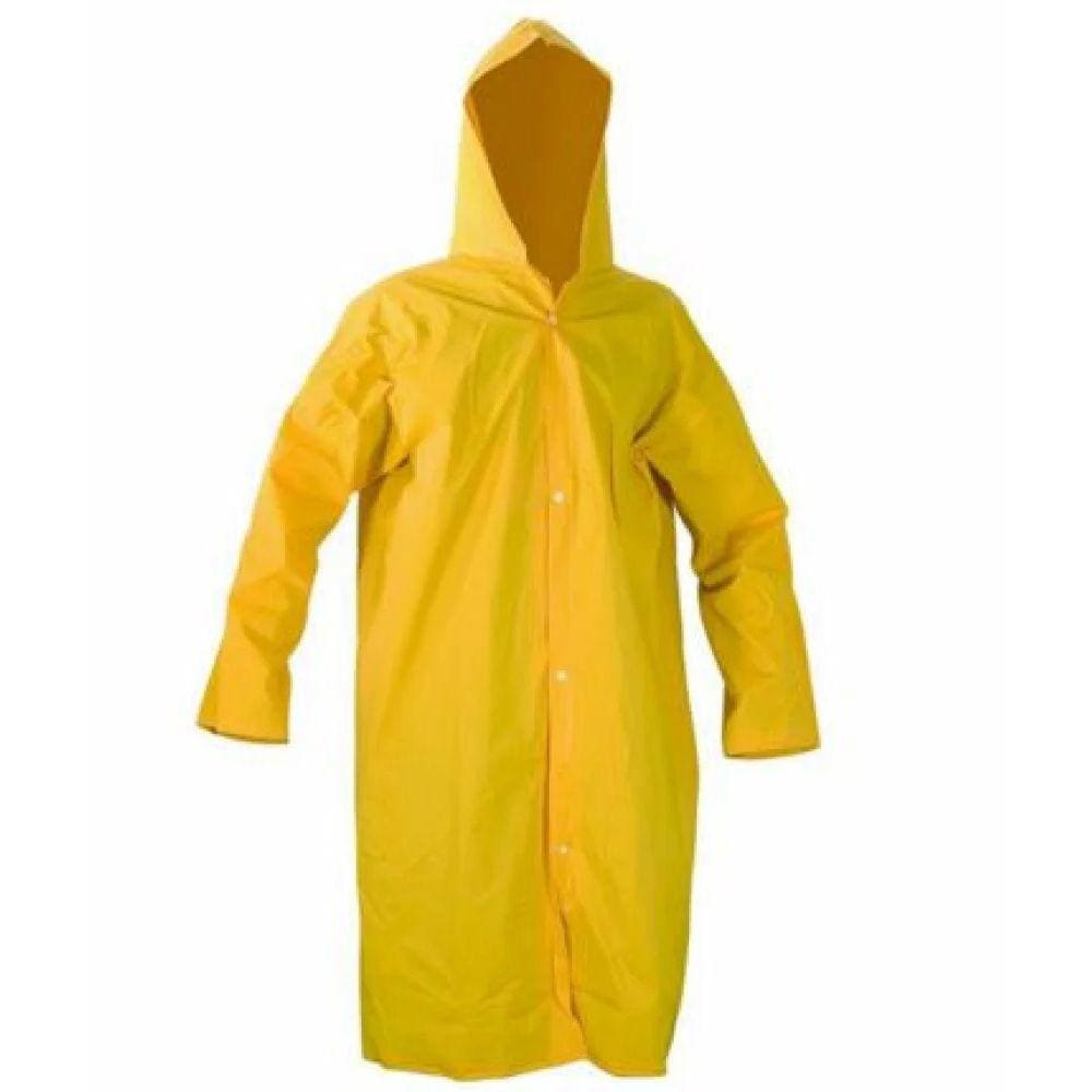 Capa De Chuva Brascamp Pvc Forrada Amarela Tam P Ca28449