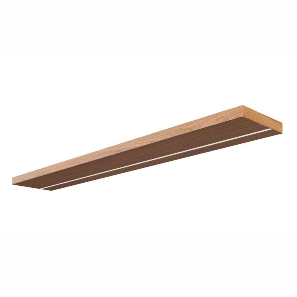 Prateleira com Fita Led 150cm Basic Freijó - Dalla Costa