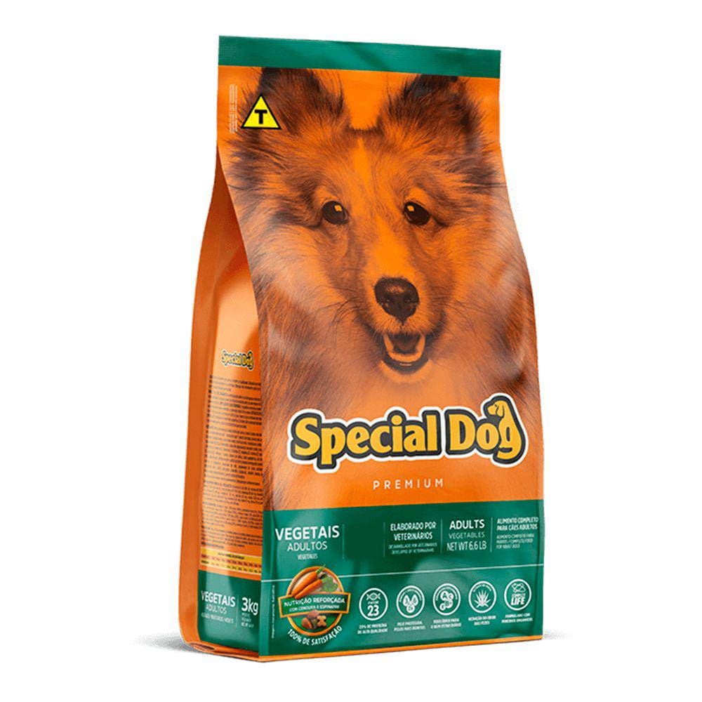 Ração Cães Special Dog Adultos Vegetais 10,1kg