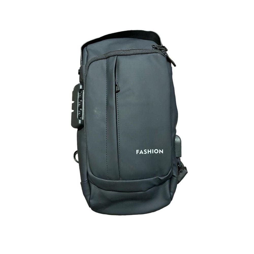 Bolsa Transversal Pochete Peitoral Ombro Bag Com Saída Usb