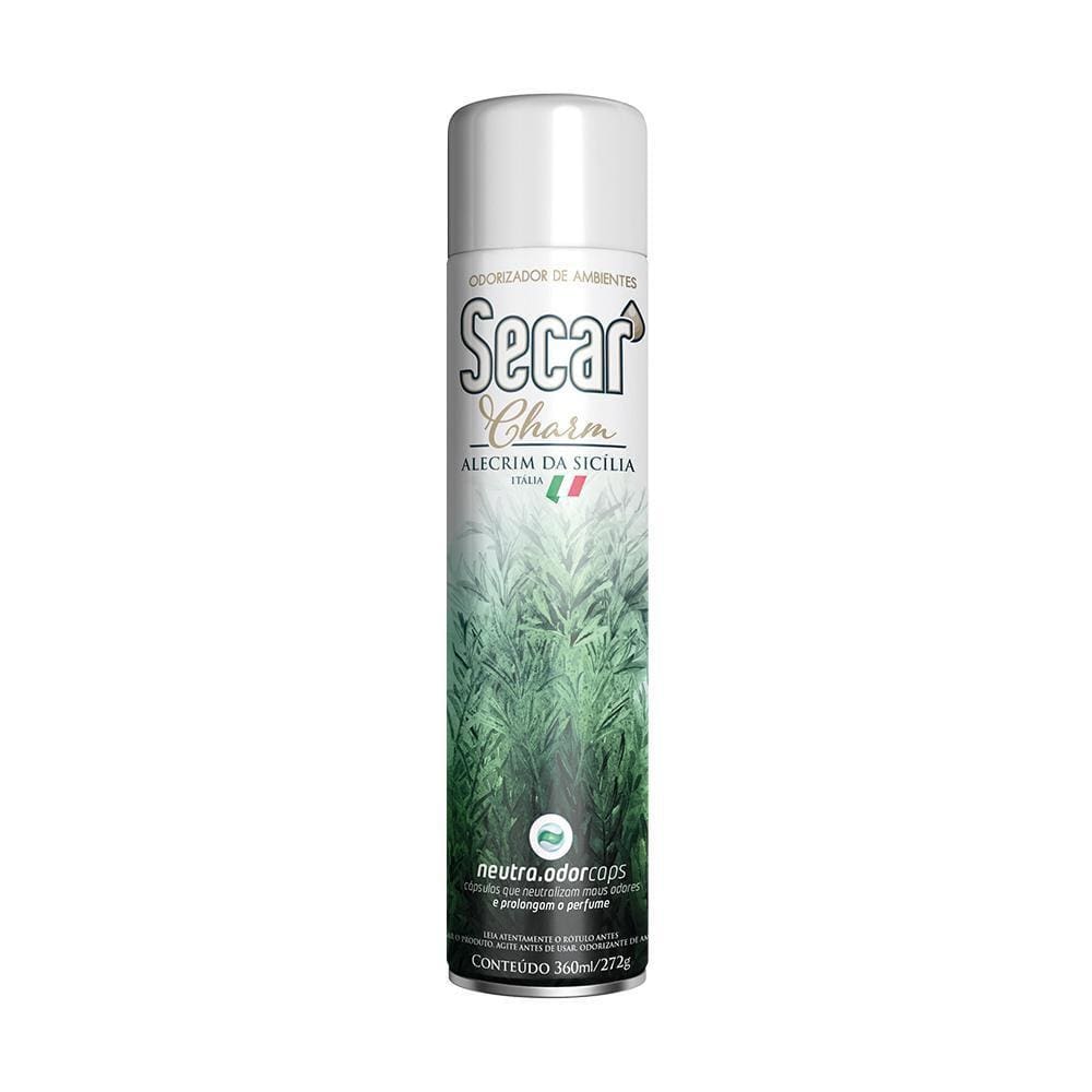 Odorizador De Ambientes Secar Charm Alecrim Da Sicilia 360Ml