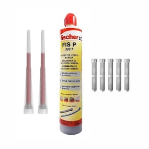 Chumbador Químico com 05 Camisas Bucha Injeção 16mm