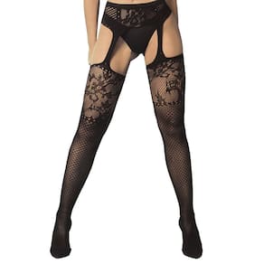 Meia Calça Cinta Liga Arrastão Linda Resistente e Exclusiva