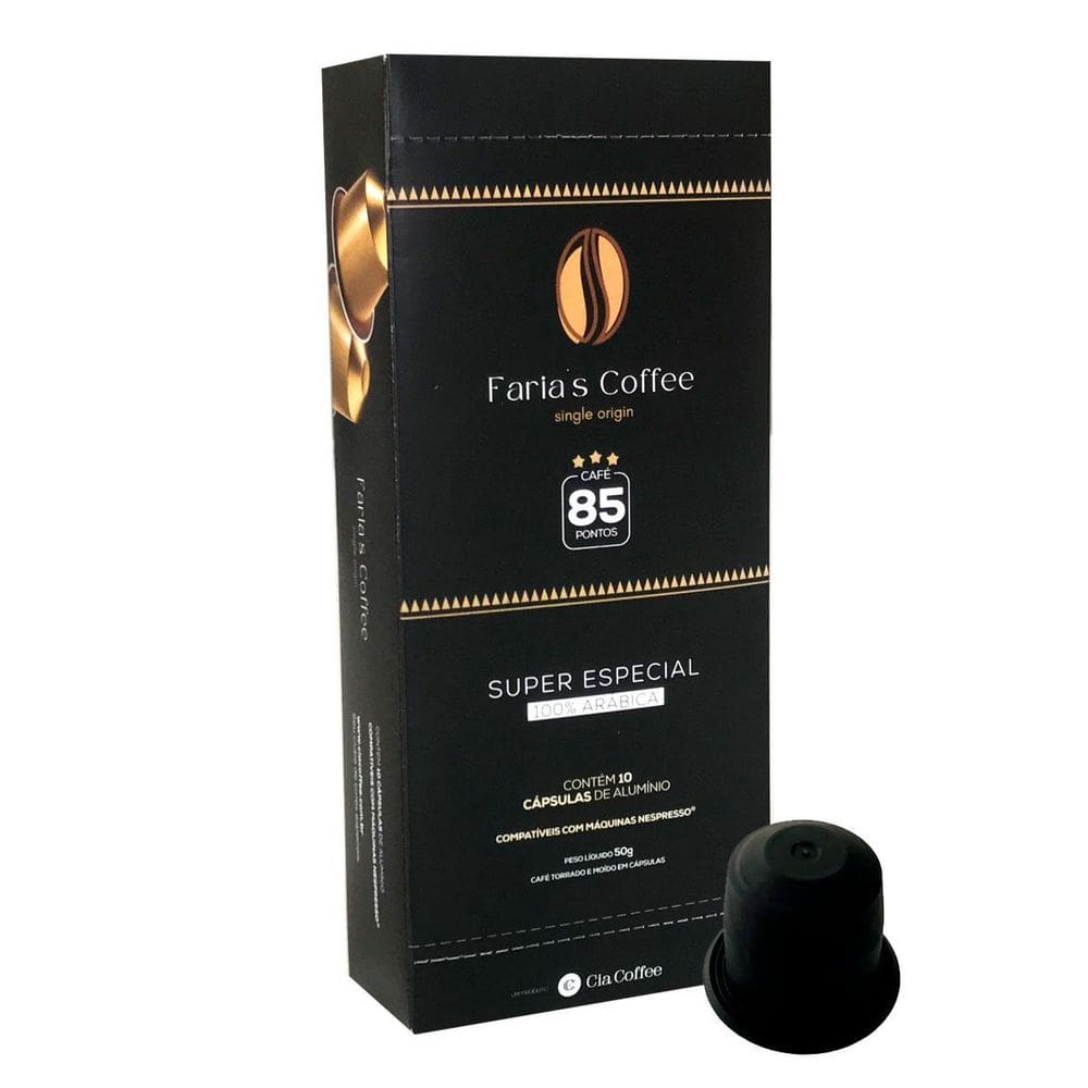 Faria`S Coffee Cápsulas 10 Unidades