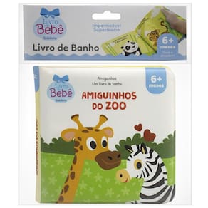 Livro Infantil Amiguinhos Um Livro De Banho - Todo Livro