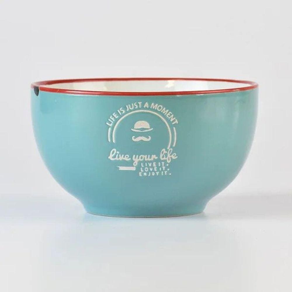 Bowl Life Verde em Cerâmica The Home