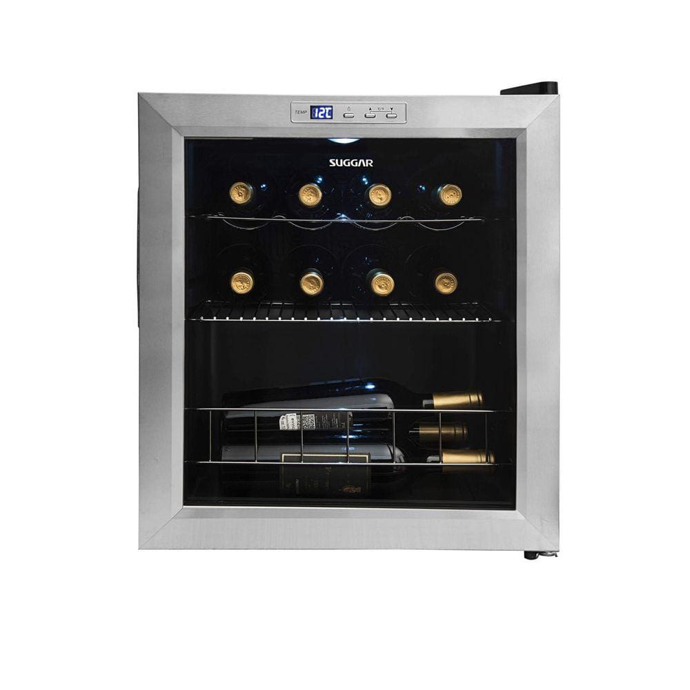 Adega Climatizada com Compressor Lyon 13 Garrafas Inox 220v Suggar Inox