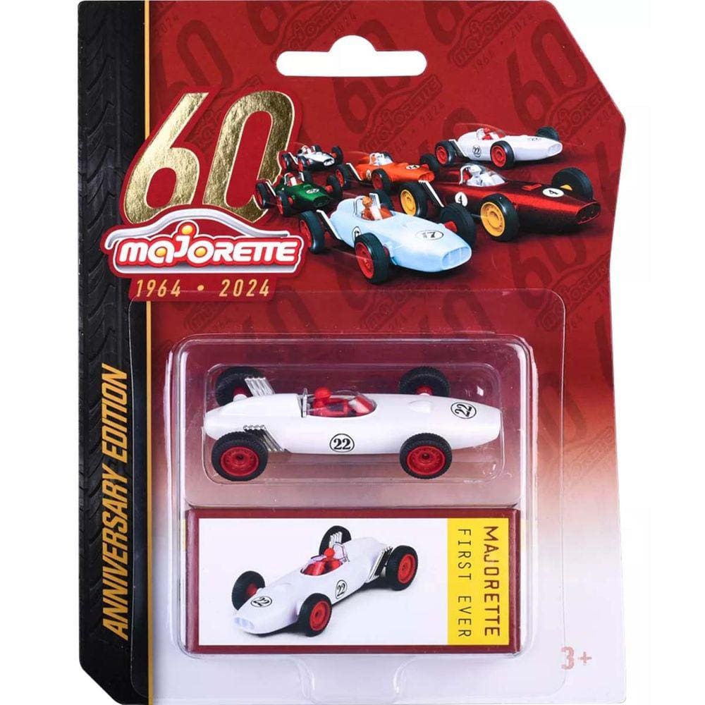 Miniatura Majorette First Ever Anniversary Edition 1964-2024 1/64 Metal Branco