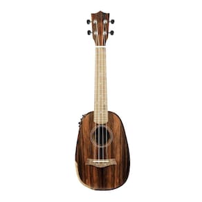 Ukulele Moani Mauna Pineapple Concerto 23\` Ebony Com Bag [f035]