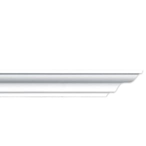 Roda Teto Perfil de Poliestireno M50 HomEstar - caixa com 6 m - Branco