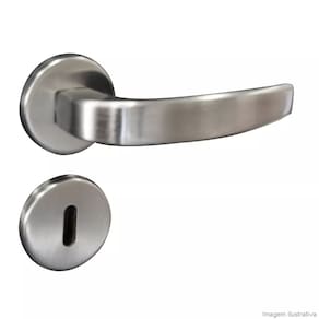 Fechadura Vic Cromo Acetinado Interna Cromado