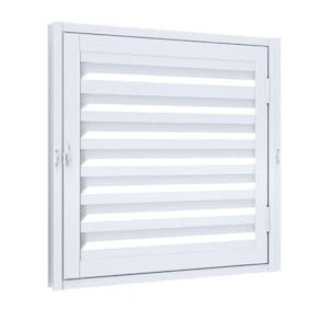 Porta de Alumínio para Alçapão 80x60cm Riobras Aluminíos Branco