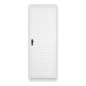Porta de Aço Laminada 215x75cm Minas Sul MGM Branco
