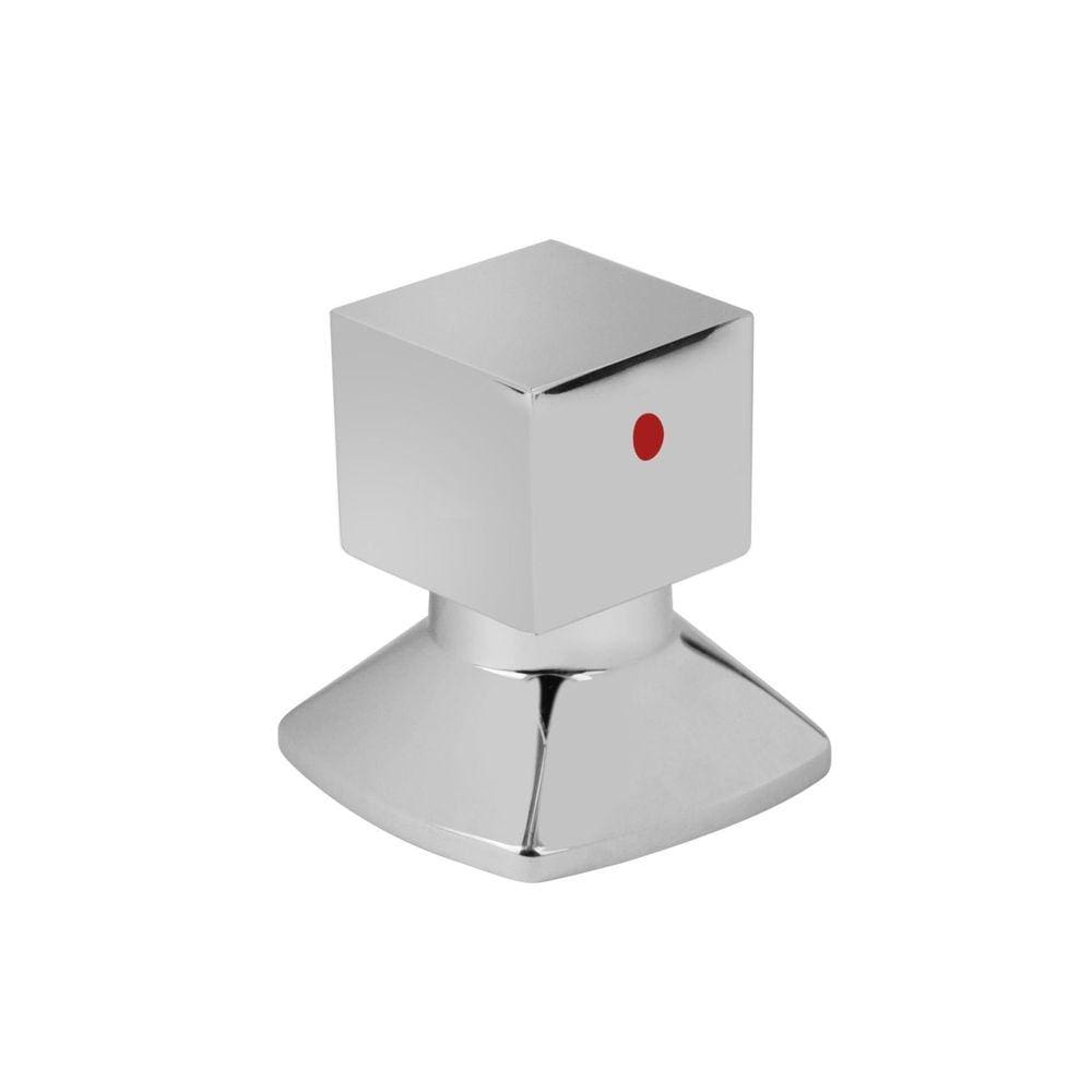 Acabamento Para Registro C46 Água Quente/Fria Premium KU4246 Ducon Metais Cromado