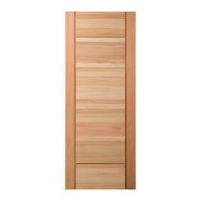 Folha de Porta Maciça 210x70cm Eucalipto PM95 Clean Cruzeiro Portas Marroml