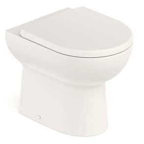 Vaso Sanitário Convencional com Assento Termofixo Queda Amortecida Smart Celite Pergamon Brilhante
