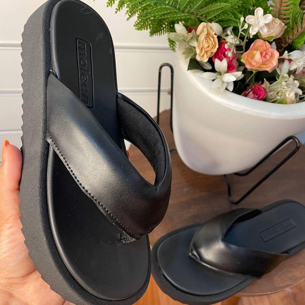 tamanco flatform moleca puffer