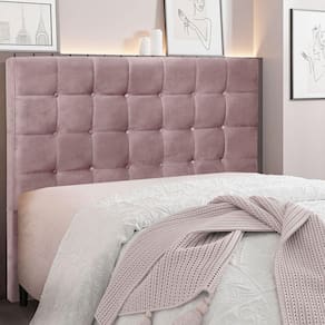 Cabeceira Casal 140cm Veludo Verona Spezzia Lilás