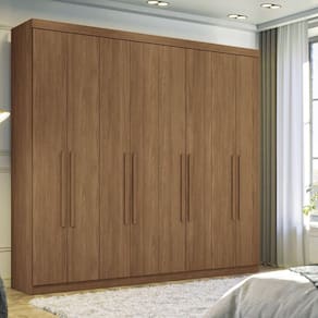 Guarda-roupa Casal Master Vip New 8.4 Jatoba