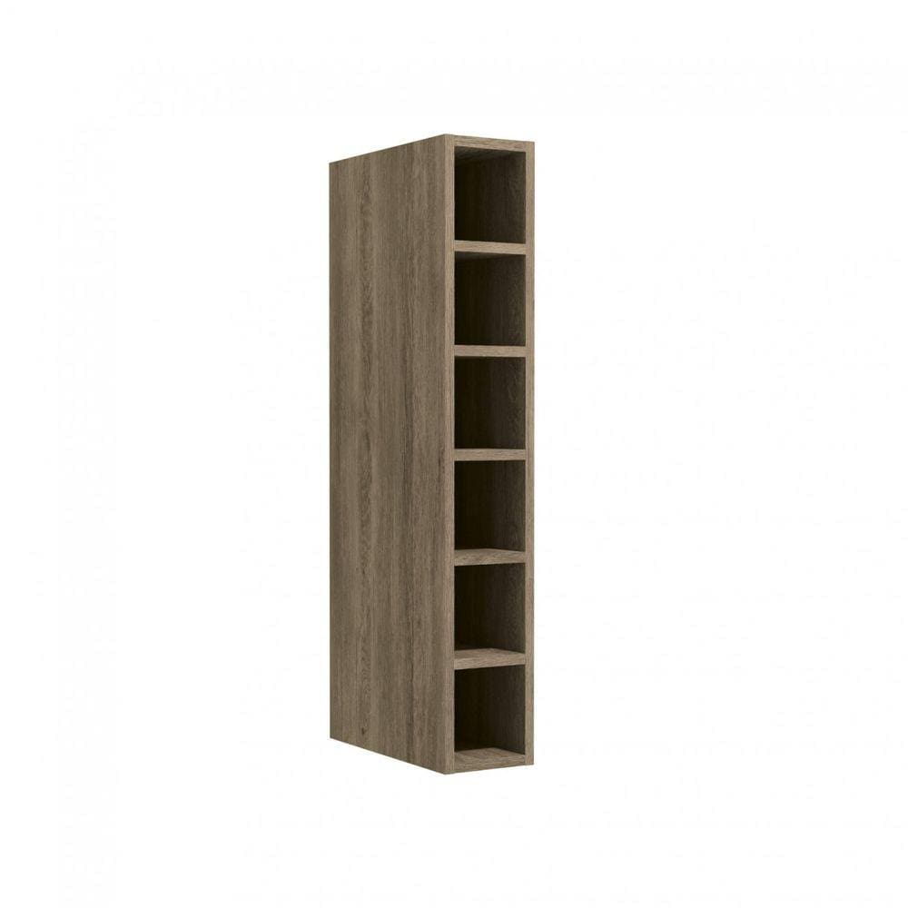 Nicho Garrafeiro 6 Prateleiras 15cm Maxxi Kappesberg Nogal