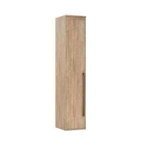 Guarda Roupa Modulado 45cm 1 Porta 2 Cabideiros Belmax Carvalho
